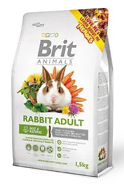 Brit Animals Rabbit Adult Complete 1,5kg Ověřený