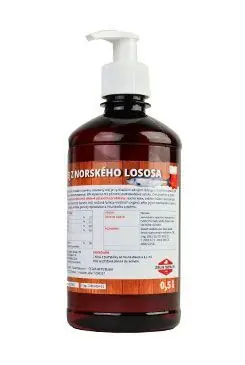 Lososový olej 100% pes ZEUS 500ml Nejlepší Cena