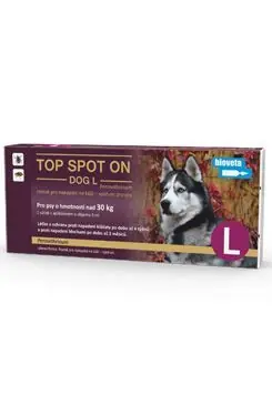 Top spot on Dog L 1x3ml (nad 30kg) Pouze Dnes