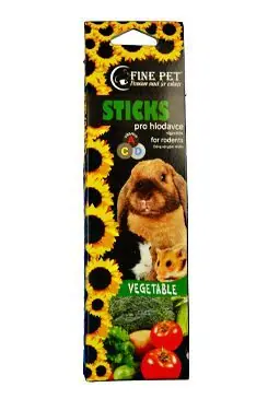 Ihned K Objednání FINE PET Tyčinka Hlodavec zelenina 2ks/110g