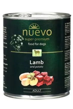 Vrácení Zdarma Nuevo pes adult Jehněčí - Classic konz. 800g