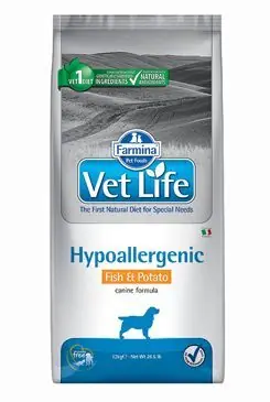 Vet Life Natural DOG Hypo Fish & Potato 12kg Nízká Cena