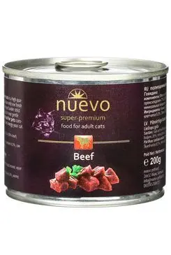 Nuevo kočka adult Hovězí konz. 200g Hit Sezóny