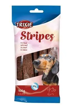 Novinka Trixie STRIPES light hovězí pro psy 10ks 100g TR