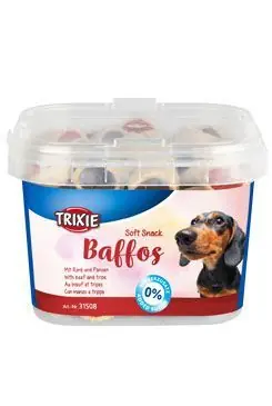 Super Cena Trixie BAFFOS mini kolečka hovězí/dršť 140g TR