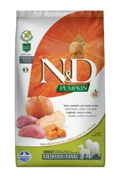 Cenová Bomba N&D Pumpkin DOG Adult M/L Boar & Apple 2,5kg