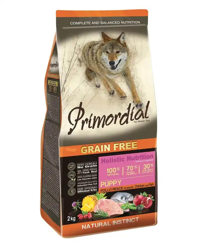 Primordial Pet Food PGF Puppy Chicken & Sea Fish 12kg Nejlepší Cena