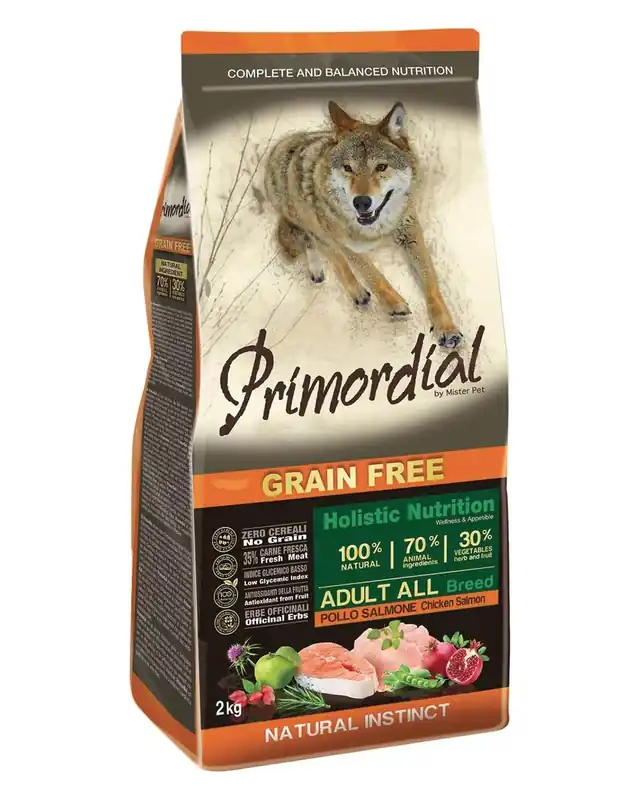 Primordial Pet Food PGF Adult Chicken & Salmon 12kg Jen Po Omezenou Doba