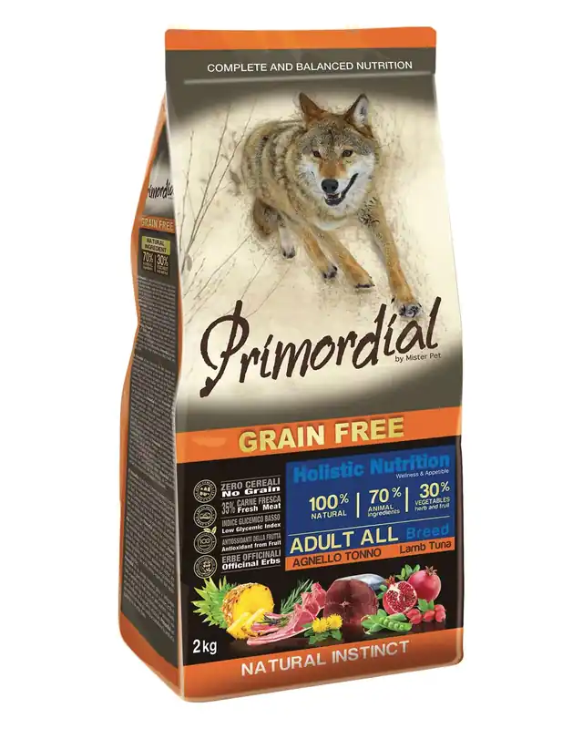 Primordial Pet Food PGF Adult Tuna & Lamb 12kg Výhodná Nabídka