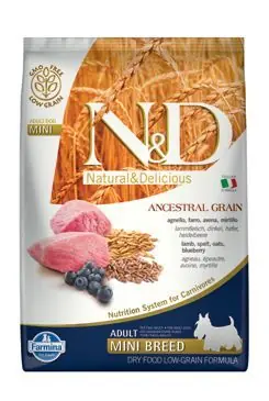 N&D LG DOG Adult Mini Lamb & Blueberry 7kg Hit Sezóny