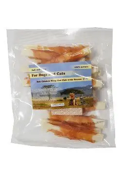 Pochoutka Tresčí plátky s kuřecím masem měkké 250g Kup Teď